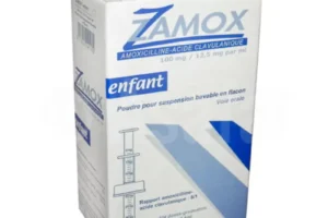 زاموكس 100 ملغ / 12.5 ملغ للأطفال (Zamox 100 mg / 12.5 mg enfant, poudre pour solution orale)