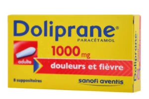 دوليبران 1 غ تحاميل (DOLIPRANE 1 g suppositoire)