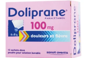 دوليبران 100 ملغ أكياس (DOLIPRANE 100 mg sachet)