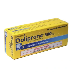 دوليبران 500 ملغ أقراص فوارة (DOLIPRANE 500 mg comprimé effervescent)