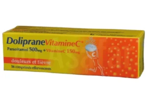 دوليبران فيتامين C 500 ملغ (DOLIPRANE Vitamine C 500 mg)