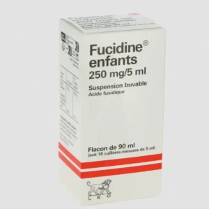 فيوسيدين للأطفال 250 ملغ/5 مل (FUCIDINE Enfants 250 mg/5 ml)
